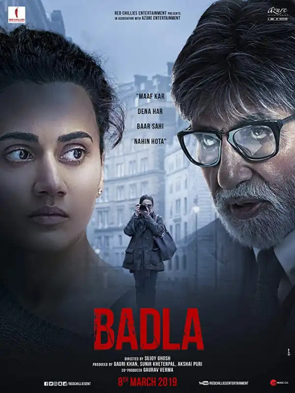 Badla (2019) [Hindi]